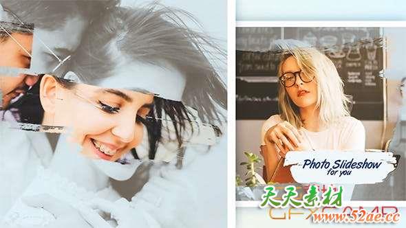 AE模板-美好照片相册展示片头 Photo Slideshow-天天素材网
