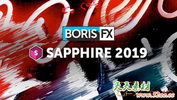 AE/PR蓝宝石插件 BorisFX Sapphire 2019.5 for Adobe/OFX Win/Mac破解版-天天素材网