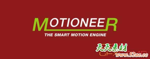 运动图形关键帧复制拷贝控制MG动画AE脚本 Aescrpts Motioneer V1.0 + 使用教程-天天素材网