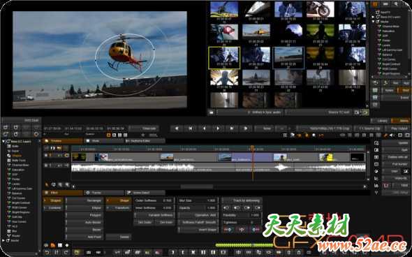 颜色分级电影视频调色软件 Digital Vision Nucoda V2019.1 R2 Win64破解版-天天素材网
