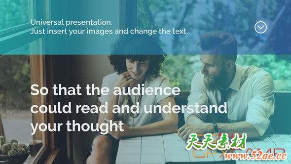 AE模板-企业公司商务包装片头 Corporate Slideshow-天天素材网