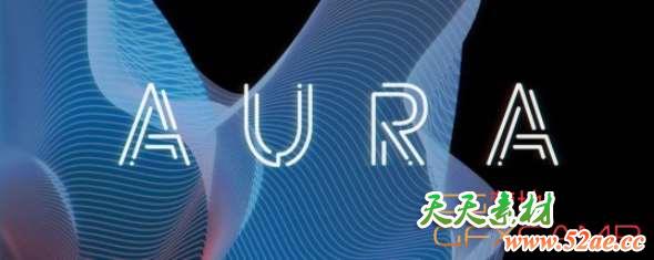 无限几何图形循环生成动画AE插件 Rowbyte Aura v1.1 Mac破解版 + 使用教程-天天素材网