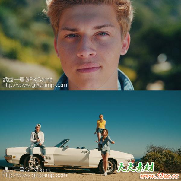 12组青黄质感风格LUTS视频调色预设(AE/Pr/FCPX/达芬奇/PS等)-天天素材网