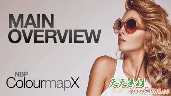渐变映射混合叠加调色PS插件 NBP ColourmapX 1.1 Plugin for Adobe Photoshop Win/Mac-天天素材网