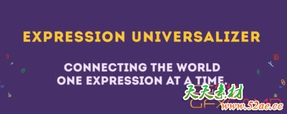 AE修复表达式语言错误脚本 Aescripts ExpressionUniversalizer V3.1.4-天天素材网