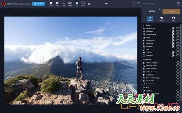 图片调节软件 Topaz Studio v2.0.0 Win64-天天素材网