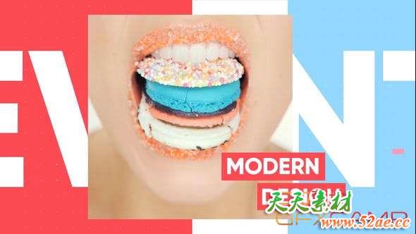 AE模板-清新时尚视频包装片头 Fashion Opener-天天素材网