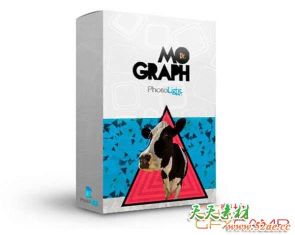 AE调色运动图形元素MG动画包 Photo Light Pro – Dr Mograph + After Effects Color Grading Pack-天天素材网
