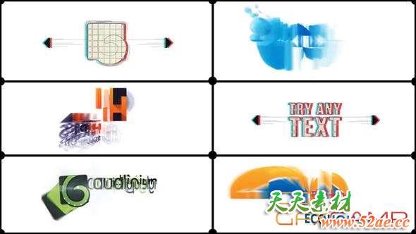 AE模板-翻转拖影Logo动画 Page Flips Corporate Logo-天天素材网