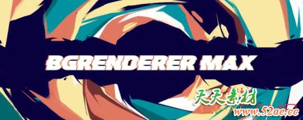 多线程渲染加速AE脚本 Aescripts BG Renderer MAX v1.0.5 Win/Mac-天天素材网