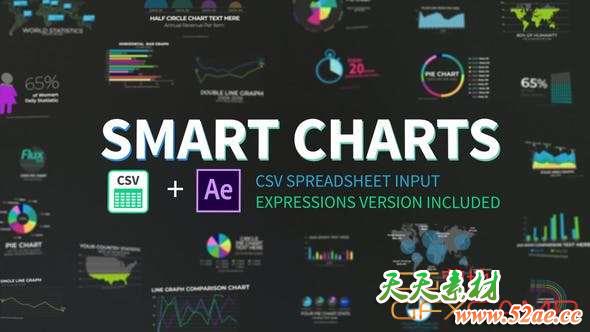 Smart Charts CSV Infographics