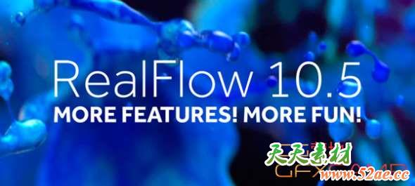 流体软件 NextLimit RealFlow 10.5.3.0189 Win替换破解版-天天素材网