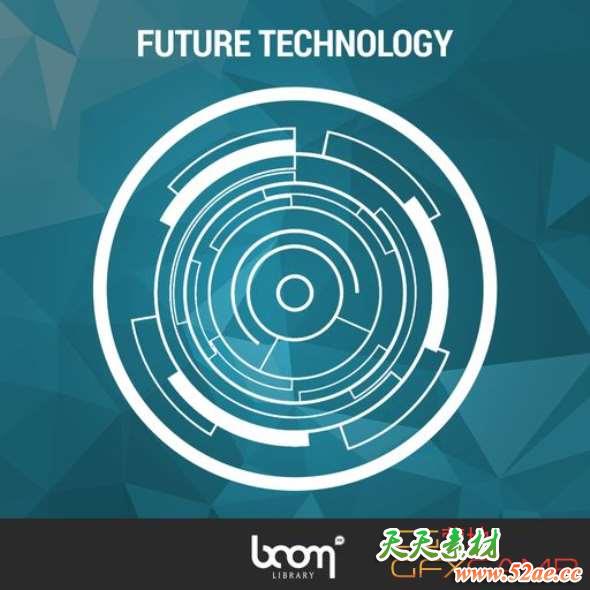 未来科幻UI界面动画音效 BOOM Library – Future Technology-天天素材网