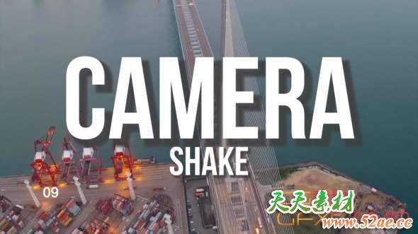 FCPX插件-摄像机画面抖动特效预设 Camera Shake-天天素材网