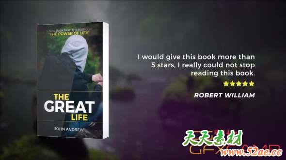 FCPX模板插件:三维立体书本介绍展示片头 The Book Promo-天天素材网