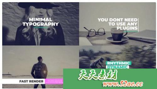 PR模板 最小和优雅的排版 Minimal & Elegant Typography