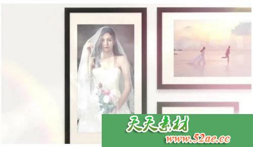 PR模板下载 婚礼幻灯片视频片头模板下载  Photo_Collage