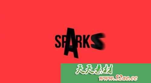 PR模板 火花 视频片头模板下载  Sparks-天天素材网