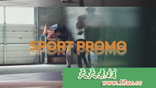 PR模板 企业宣传片推广介绍运动促销 Sport Promo-天天素材网