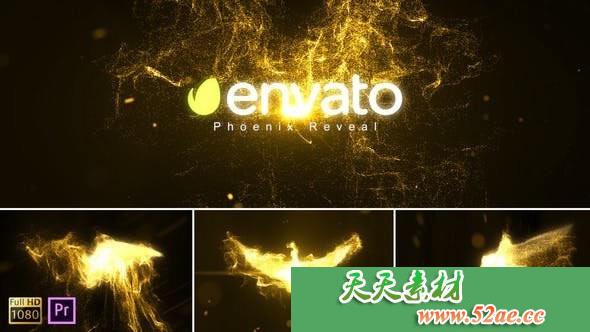 PR模板 烈火凤凰视频特效开场模板Phoenix Reveal - Premiere Pro