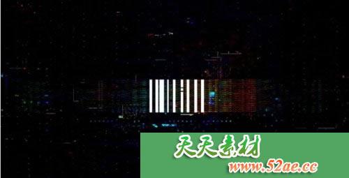 PR模板 失真特效开场视频片头Glitch徽标包 - Premiere Pro模板