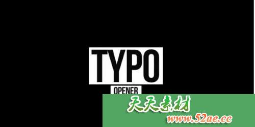 PR模板 创意排版开启者视频片头模板 - Premiere Pro模板