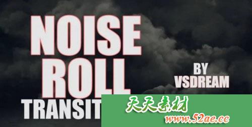 PR模板 噪音滚动转换预设转场视频模板 - Premiere Pro模板-天天素材网