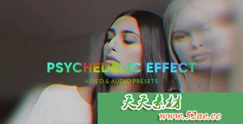 PR模板下载 迷幻电子相册效果 - Premiere Pro模板