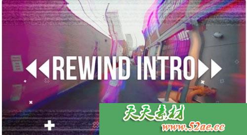 PR模板下载 倒带介绍视频模板下载 - Premiere Pro模板