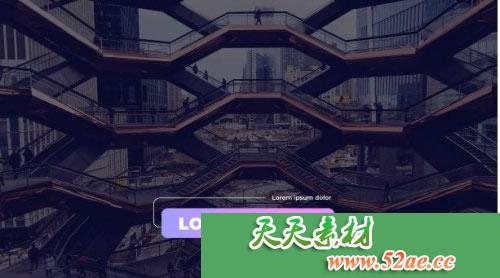 Pr模板 时尚企业 文字字幕条视频模板 - Premiere Pro Templates-天天素材网