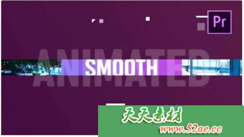 PR模板 文字排版动画 开场视频片头模板 Typography Opener