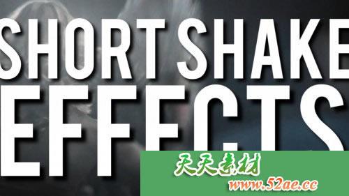 PR模板下载 快速转场视频片头模板下载 Short Shake Kit