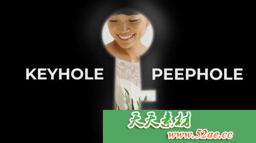 PR模板下载 Keyhole＆Peephole - Premiere Pro Templates
