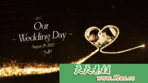 PR模板下载 浪漫婚礼幻灯片电子相册 Romantic Wedding Slideshow