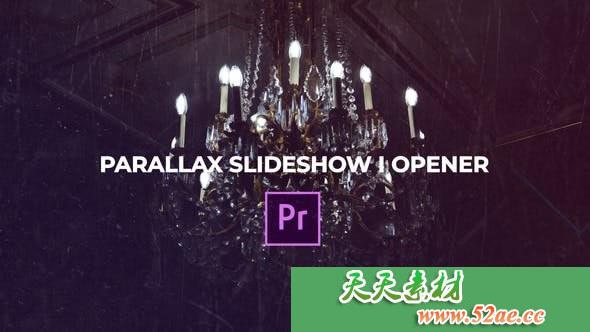 PR模板下载 视差幻灯片我开启者首映  Parallax Slideshow I-天天素材网
