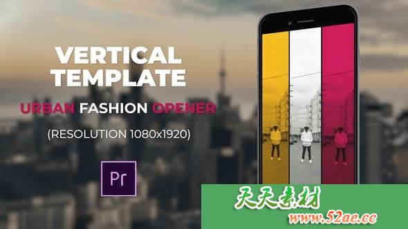 PR模板 都市时尚开启者 视频模板下载 Urban Fashion Opener-天天素材网