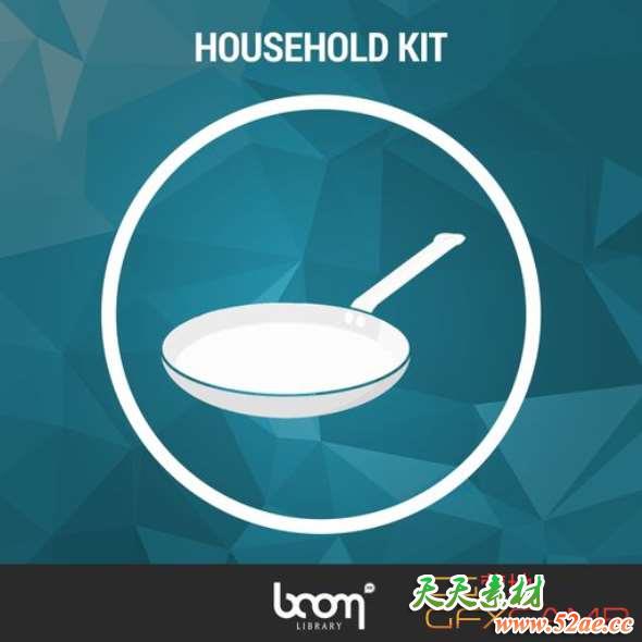 家庭日常音效 BOOM Library – Household Kit-天天素材网