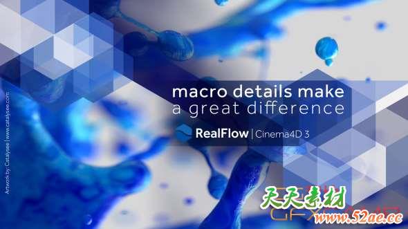 RealFlow C4D R18/R19/R20/R21流体模拟插件 NextLimit RealFlow C4D 3.1.1.0026 Win破解版-天天素材网