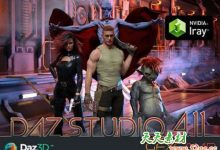 DAZ Studio Pro Edition 4.12.0.86 Win/Mac破解版 + 序列号-天天素材网