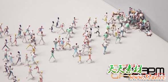 Maya集群仿真插件 Golaem Crowd v7.1.1.1 for Maya 2016/2017/2018/2019 Win AMPED破解版-天天素材网