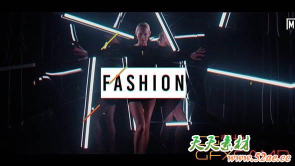 AE模板-时尚视频包装节奏感片头 Urban Fashion Promo-天天素材网