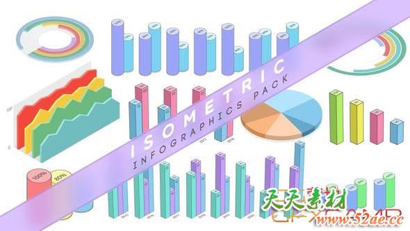 Isometric Infographics Pack 22982294