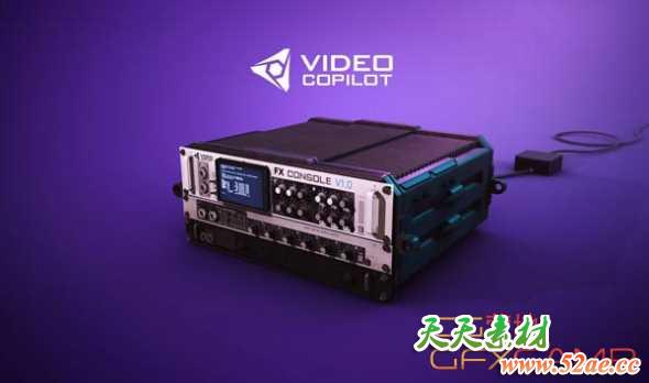 Video Copilot AK特效控制台插件 FXConsole V1.0.5 Win/Mac + 使用教程-天天素材网