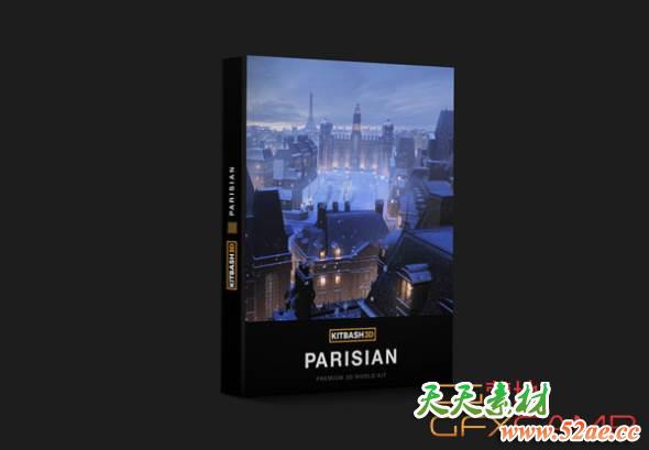 KitBash3D---Parisian