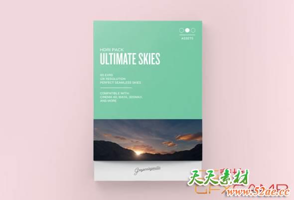 灰猩猩天空HDR预设贴图 Greyschualegorilla HDRI Pack: Ultimate Skies 4k EXR-天天素材网