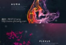 AE模板-Plexus线条大气梦幻背景文字宣传片头-天天素材网