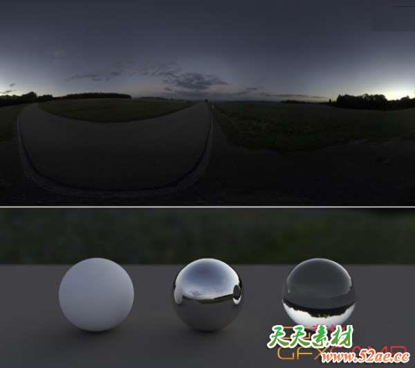 野外公路HDRI贴图预设 Gumroad – STREET – ETZWIHL-天天素材网