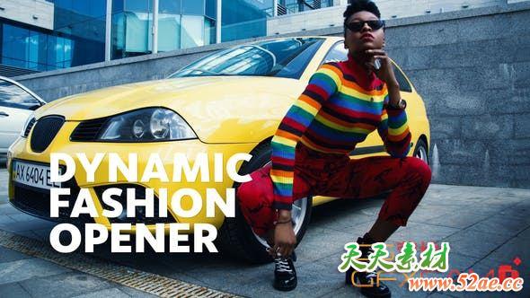 FCPX插件-时尚视频包装宣传片头 Fashion Opener-天天素材网