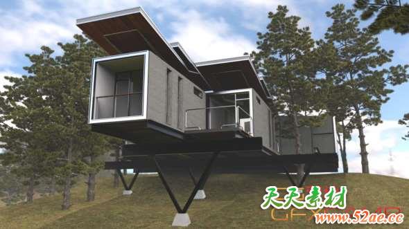 全局光照渲染插件 Ambient Occlusion Ex v2.7.1 for Sketchup 2020 Win破解版-天天素材网