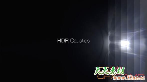 灯光焦散HDR高动态贴图 Gumroad – HDR Caustics-天天素材网